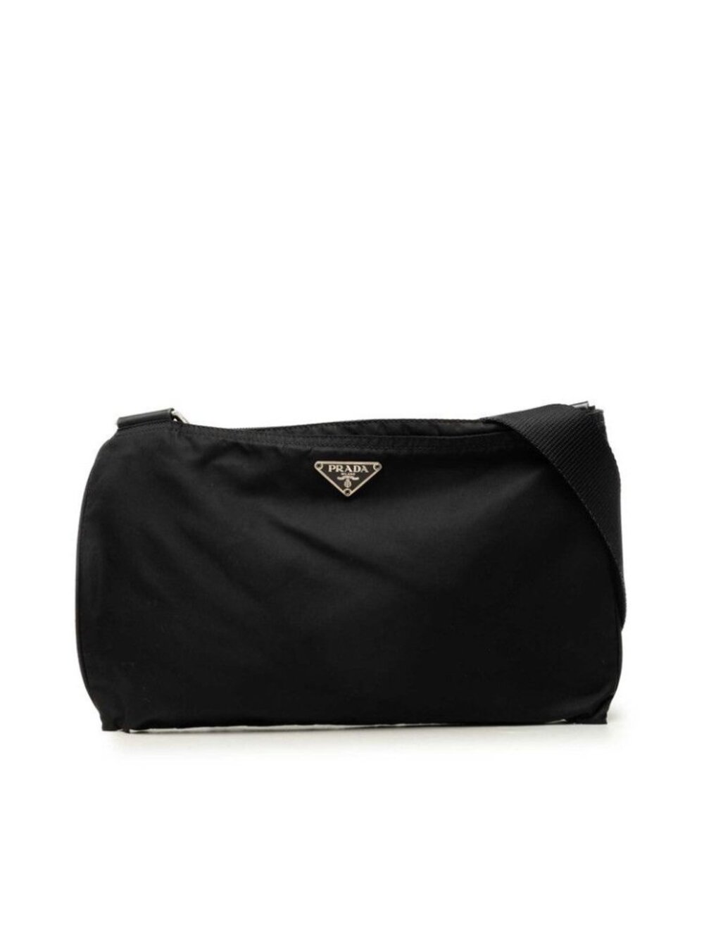 Prada Crossbody Shoulder Bag Black Nylon